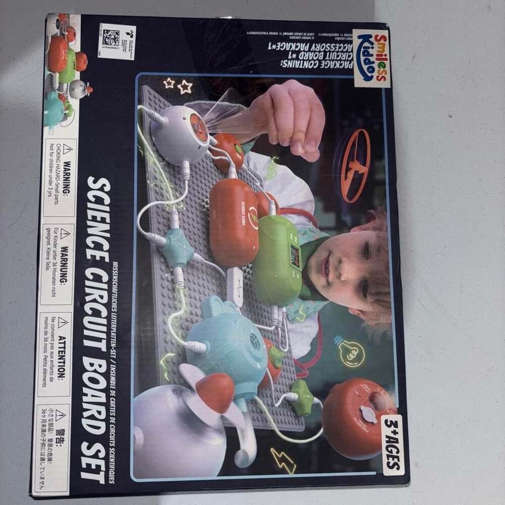 Smiles Kids Science Circuit Board Set Educational STEM Toy 3+ Years